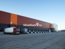 Вид здания. Сухой склад (+18) Логистический парк Сынково Московская обл, Подольск, деревня Новоселки, тер Технопарка, д 14, 2 090 м2 фото 3