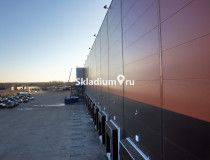 Вид здания. Сухой склад (+18) Логистический парк Сынково Московская обл, Подольск, деревня Новоселки, тер Технопарка, д 14, 2 090 м2 фото 5